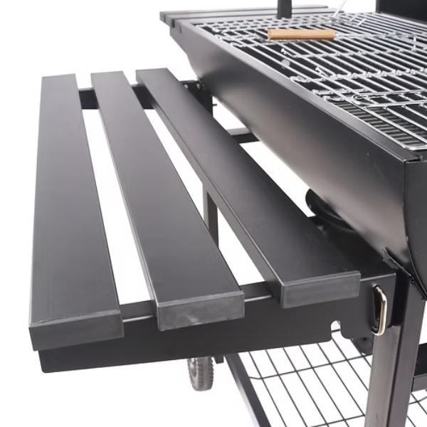 Premium Charcoal BBQ Grill with Rotisserie Spit Roaster – Outdoor Garden Barbecue Cooker for Parties, Camping & Summer Grilling UK