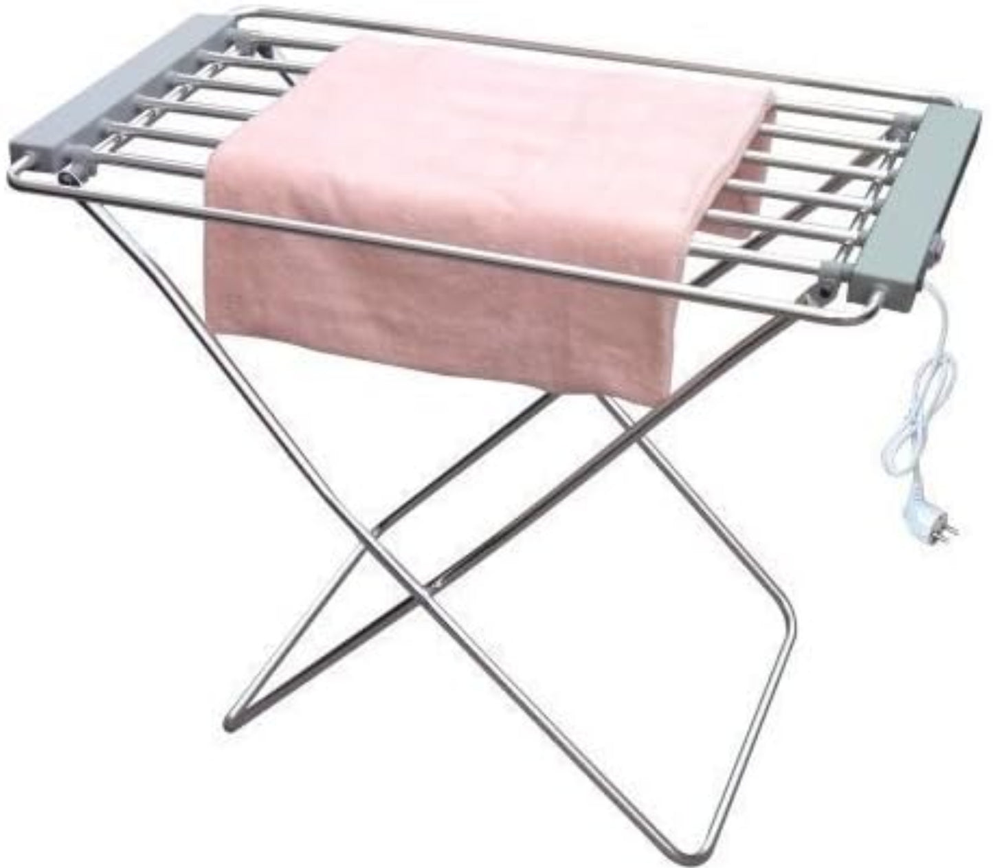 Electric Heated Clothes Dryer Airer Fast Drying Rack Indoor Laundry Drayer 8 Bar Rail