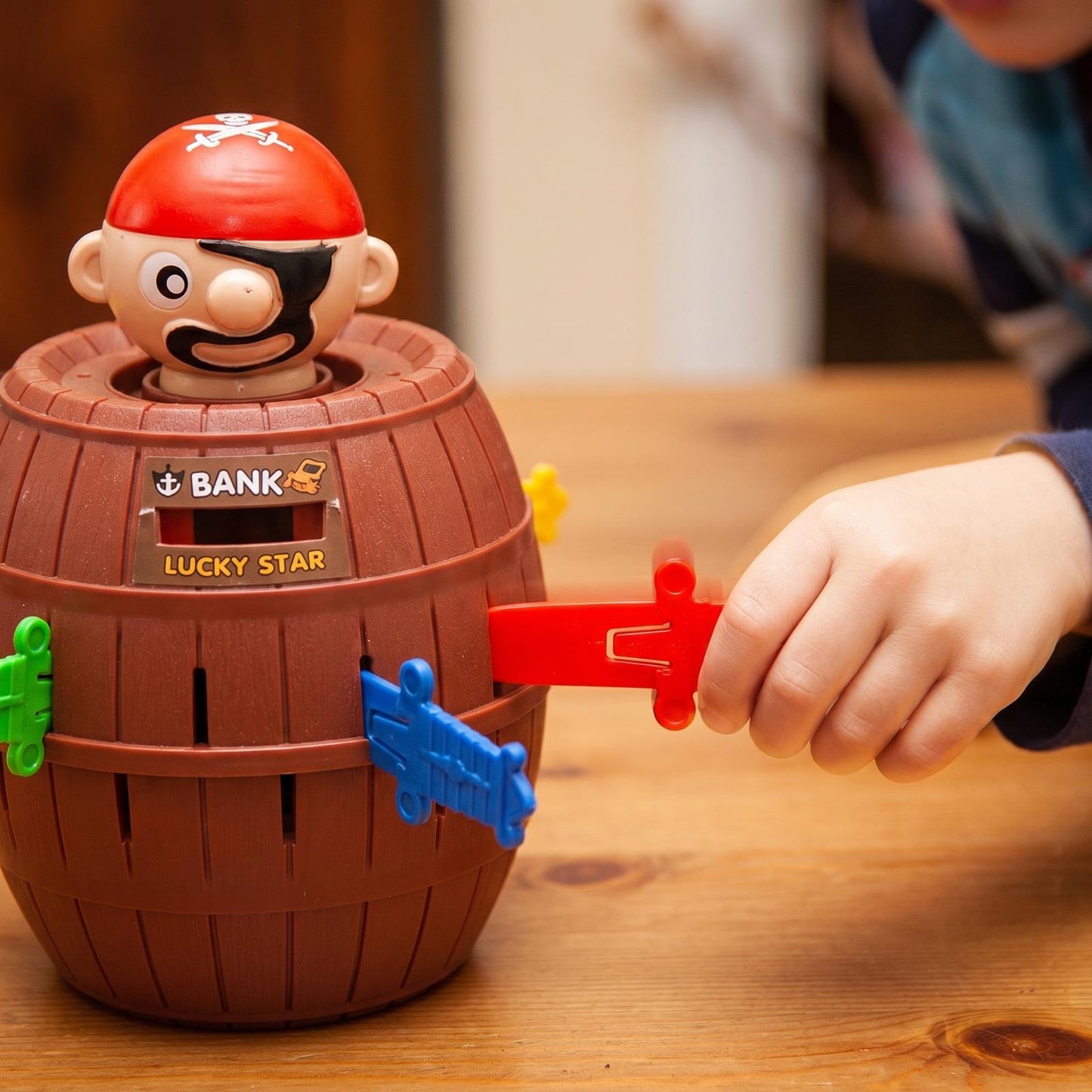 Kids Pirate Barrel Game Fun Family Board Game with Swords Interactive Toy for Children UK