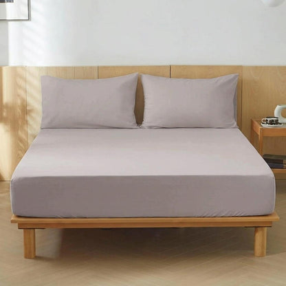 Extra Deep Fitted Sheet 30cm Ultra Soft Microfiber Bed Sheet Single Double King Super King