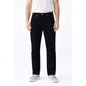 Men’s Straight Leg Jeans Comfortable & Durable Stretchy Cotton Denim with Signature Button Detail Available in Black, Navy, Light Blue Sizes W30–W40 Menswear Pants