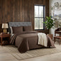 Luxury Quilted Bedspread Set Double Size 3 Piece Embossed Coverlet with Pillowcases Soft All Season Bed Cover 220x250cm
