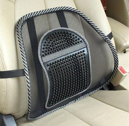 Mesh Back Support Car Seat Mesh Lumbar Support Cushion Chair Support Lower Back Pain Relief Back Posture Corrector With Elastic Strap Back Rest for Home Office Chairs