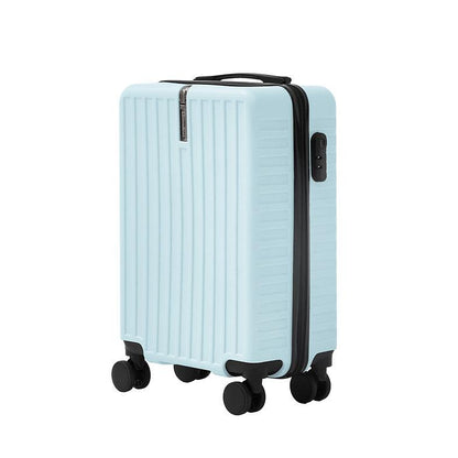 20 Inch Hard Shell Cabin Suitcase TSA Combination Lock 8 Spinner Wheels Side Hook 35L