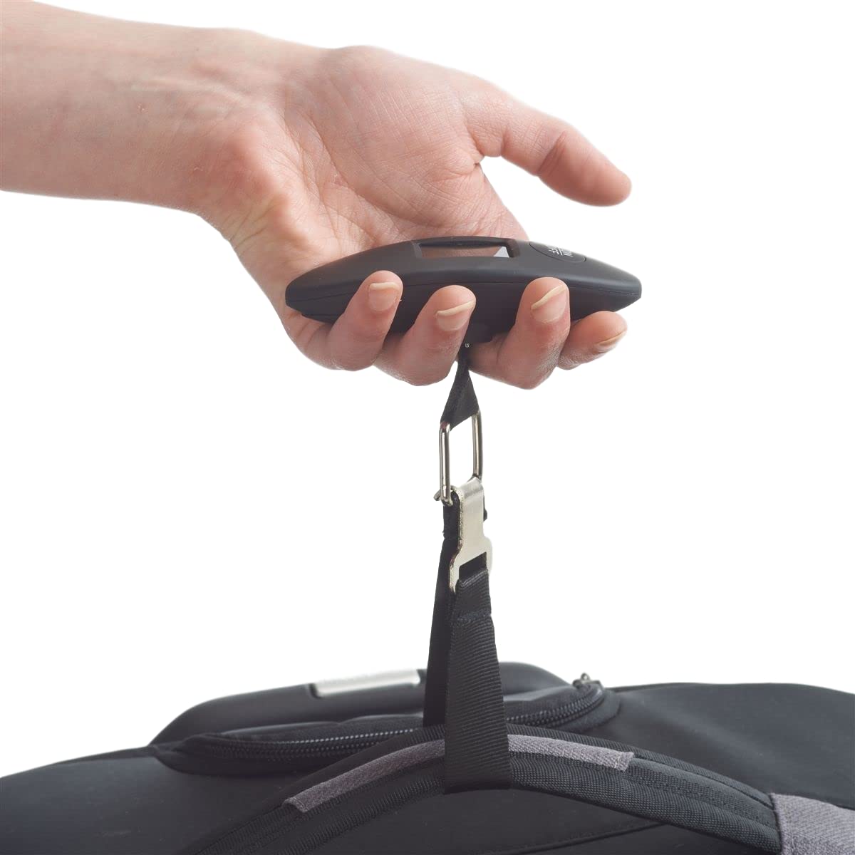 Portable Digital Luggage Scale 40kg Travel Weight Scale with LCD Display Tare Function & Auto Off for Suitcases and Bags