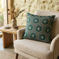 Waterproof Filled Outdoor Cushion 43x43cm Reversible Scatter Cushion Garden Patio Sofa Seat Cushion Indoor Outdoor Decorative Cushion