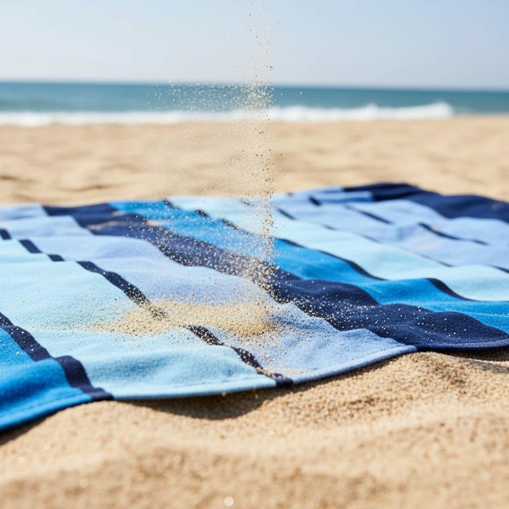 Extra Large Beach Towel Quick Dry Sand Resistant Lightweight Travel Towel XXL 100 x 180 cm Soft Adult Towel