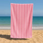 Sand Free Beach Towel Extra Large 100x200cm Kabana Stripe Quick Dry Microfibre Towel for Beach, Pool & Travel