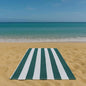 Sand Free Beach Towel Extra Large 100x200cm Kabana Stripe Quick Dry Microfibre Towel for Beach, Pool & Travel