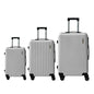 3 Piece Hard Shell Luggage Set – Lightweight ABS Suitcase Set with 4 Spinner Wheels, TSA Lock & Telescopic Handle | Cabin, Medium & Large