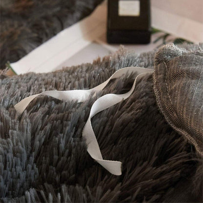 Cozy Snuggle & Cuddle Duvet Cover Set Soft Breathable Quilt Cover with Pillowcases for Winter Warm Bedding
