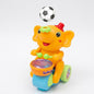 Kids Musical Elephant Walking Toy Light & Sound Drum Elephant with Blow Ball Feature | Educational Toy Age 3+