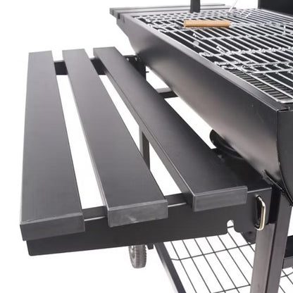 Premium Charcoal BBQ Grill with Rotisserie Spit Roaster – Outdoor Garden Barbecue Cooker for Parties, Camping & Summer Grilling UK