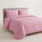 Premium Hotel Quality PolyCotton Satin Stripe Duvet Cover Set with Pillowcases Quilt Bedding Soft Easy Care Luxury Bed Linen
