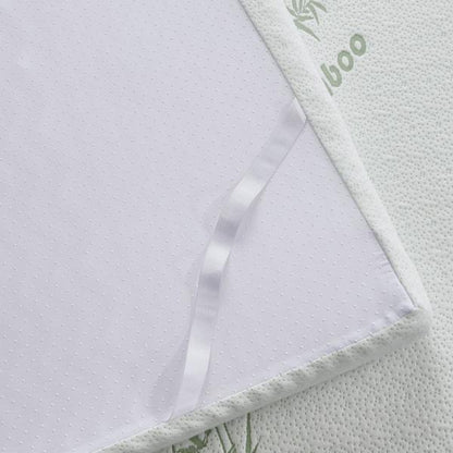Soft Bamboo Foam Mattress Topper, Anti-Allergy Bounce Back Filling – Single to Super King Size