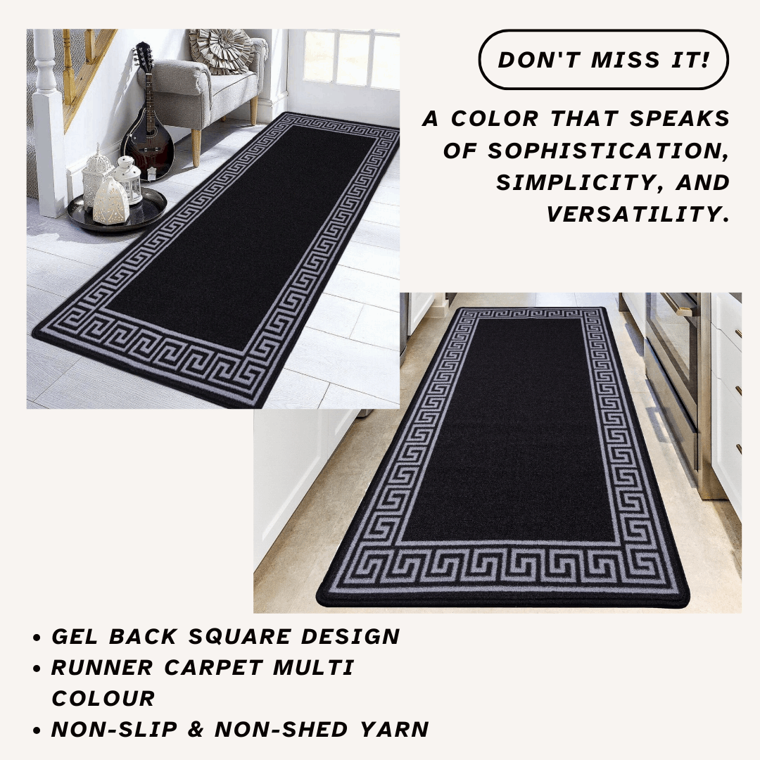 Greekey Hallway Runner Rugs Living Room Carpet Bedroom Carpet Kitchen Floor Mat