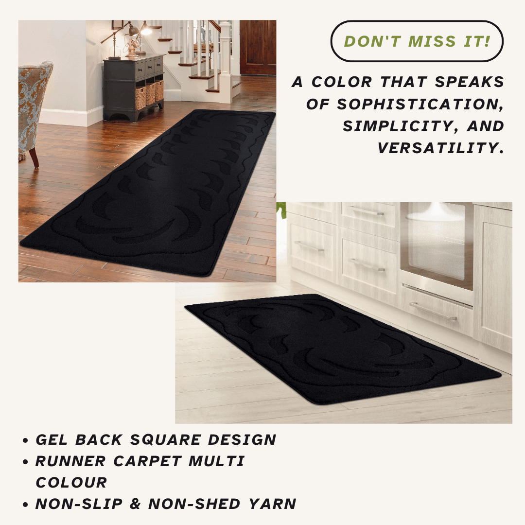 Long Hallway Kitchen Runner Door Mats Bedroom Rugs Carpet Floor Mat UK Non-Slip