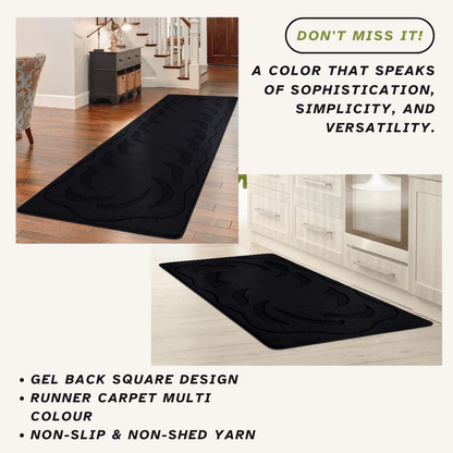 Long Hallway Kitchen Runner Door Mats Bedroom Rugs Carpet Floor Mat UK Non-Slip