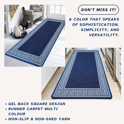 Greekey Hallway Runner Rugs Living Room Carpet Bedroom Carpet Kitchen Floor Mat