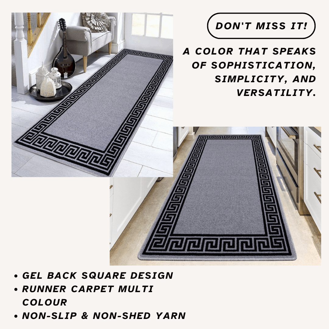 Greekey Hallway Runner Rugs Living Room Carpet Bedroom Carpet Kitchen Floor Mat
