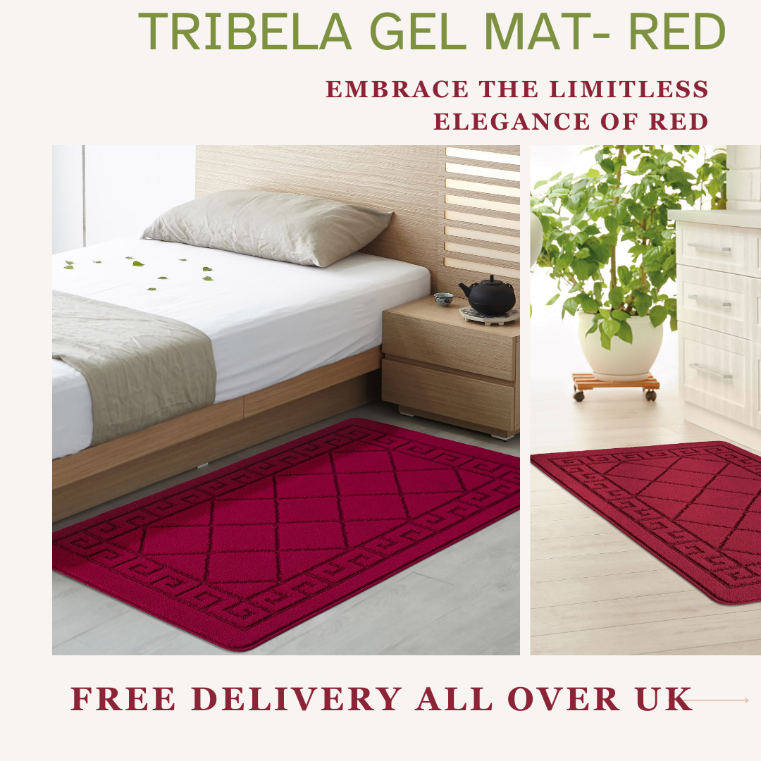 Non-Slip Geometric Gel Mat Greek Style Hallway Rug Runner Kitchen Floor Mat Size