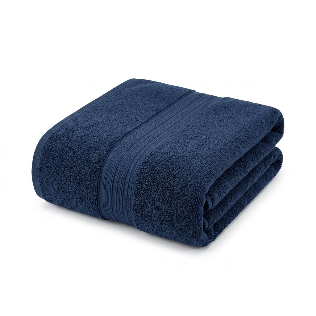 2PC Cotton Bath Towel 500GSM 70x130cm Soft Absorbent Quick Dry Large Towel for Bathroom Home Spa Hotel