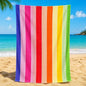 Sand Free Beach Towel Extra Large 100x200cm Kabana Stripe Quick Dry Microfibre Towel for Beach, Pool & Travel