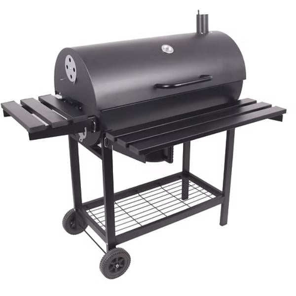 Premium Charcoal BBQ Grill with Rotisserie Spit Roaster – Outdoor Garden Barbecue Cooker for Parties, Camping & Summer Grilling UK