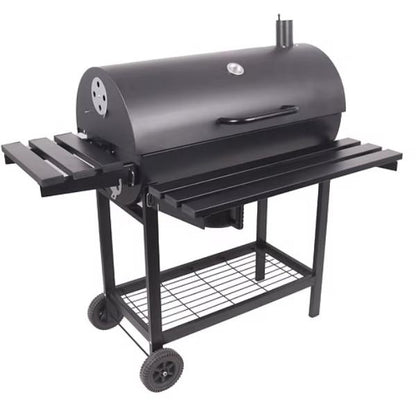 Premium Charcoal BBQ Grill with Rotisserie Spit Roaster – Outdoor Garden Barbecue Cooker for Parties, Camping & Summer Grilling UK