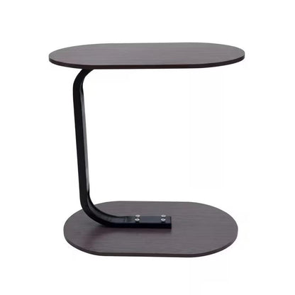 C-Shaped Sofa Side End Table Compact Coffee & Laptop Table for Living Room or Bedroom Sturdy, Space-Saving & Easy to Assemble