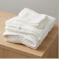 8 Piece Cotton Towel Set with 2 Bath Towels, 2 Hand Towels & 4 Wash Cloths, Soft Bathroom Towel Bundle, Machine Washable
