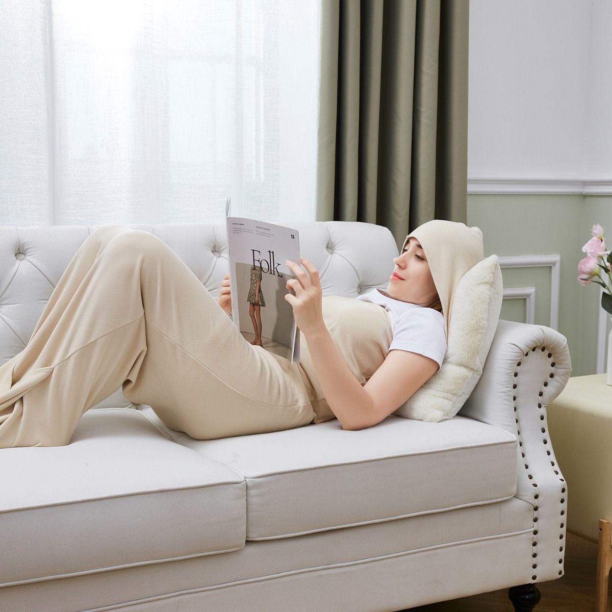 Soft Cocoon Snuggle Wrap Comfortable Blanket Comfy Cosy Hugged For Adults & Kids