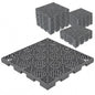 Interlocking Decking Tiles 30x30cm 10PC 20PC 30PC 40PC 50PC Outdoor Plastic Garden Flooring Tiles Patio Balcony Terrace Deck Tiles Grey
