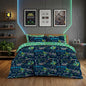 Kids Coverless 10.5 TOG Quilts Single Duvet 135cm x 200cm Double Duvet 200cm x 200cm Girls Boys Gamer Design Quilts with Pillowcases