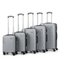 5 Piece Hard Shell Luggage Set with 360° Spinner Wheels, Combination Lock, Lightweight Travel Suitcase Set 18/20/26/29/32 Inch