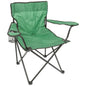 Folding Camping Chair Collapsible Fishing Chair with Carrier Bag Lightweight Portable Hiking Chair with Mesh Cup Holder, Heavy Duty Camping Chair Comfortable Cross Design Seat for Outdoors Camping Fishing Picnics Beach & Travel Green