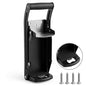 2 in 1 Wall Mounted Can Crusher & Bottle Opener Heavy Duty Metal Can Crusher with Soft Grip Handle Recycling Tool for Soda & Drink Cans Black & Blue