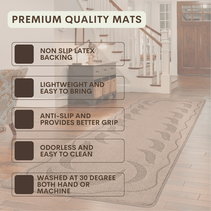 Long Hallway Kitchen Runner Door Mats Bedroom Rugs Carpet Floor Mat UK Non-Slip