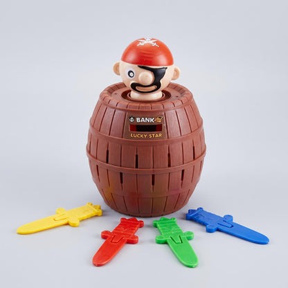 Kids Pirate Barrel Game Fun Family Board Game with Swords Interactive Toy for Children UK