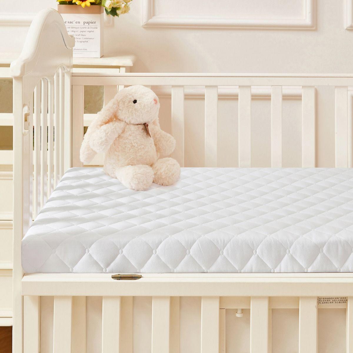 Children’s Memory Foam Cot Mattress 10cm Thick for Extra Comfort Breathable Hypoallergenic Support Fits 120x60cm and 140x70cm