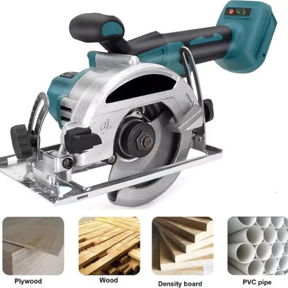 5 Inch Brushless Cordless Circular Saw (Machine Only)  Compact Brushless Power Saw with Digital Display for Wood, Plywood, Laminate Flooring, Plastic & DIY Projects