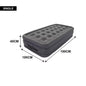 Deluxe Self Inflating Air Bed Single and Double Portable Inflatable Mattress with Built-In Pump Waterproof Flocked Top Camping Guest Bed UK