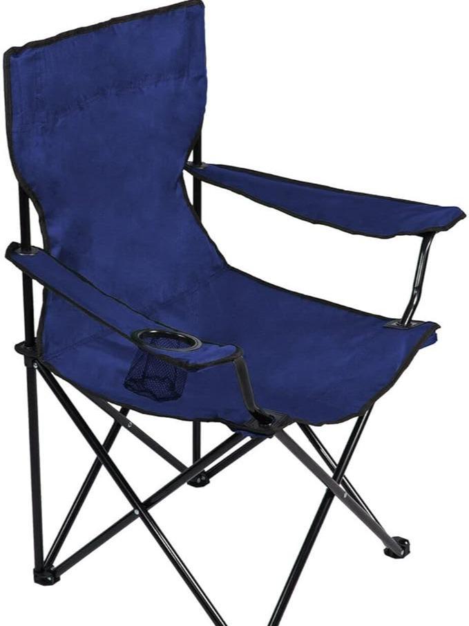 Folding Camping Chair Collapsible Fishing Chair with Carrier Bag Lightweight Portable Hiking Chair with Mesh Cup Holder, Heavy Duty Camping Chair Comfortable Cross Design Seat for Outdoors Camping Fishing Picnics Beach & Travel Green