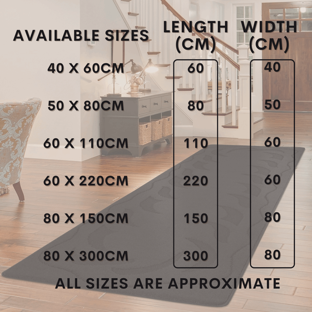Long Hallway Kitchen Runner Door Mats Bedroom Rugs Carpet Floor Mat UK Non-Slip