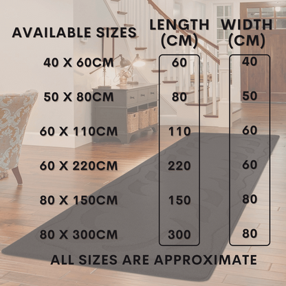 Long Hallway Kitchen Runner Door Mats Bedroom Rugs Carpet Floor Mat UK Non-Slip