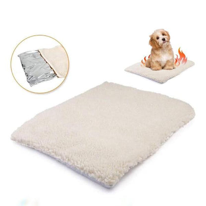 New Self Heating Pet Mat Bed Pet Blanket Ideal for Cats and Dogs Self Warming Blanket Cushion Ultra Soft Heated Pad Thermal Pet Mat Blanket