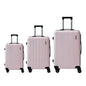 3 Piece Hard Shell Luggage Set – Lightweight ABS Suitcase Set with 4 Spinner Wheels, TSA Lock & Telescopic Handle | Cabin, Medium & Large