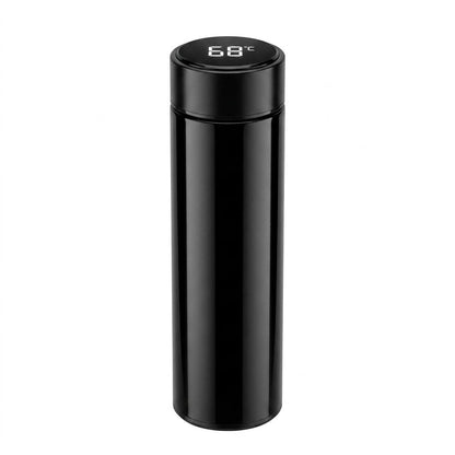 500ML Smart Vacuum Flask with LCD Temperature Display Stainless Steel Insulated Water Bottle Hot & Cold UK