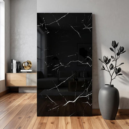 Marble Effect Waterproof Wall Tile Stickers 30cm x 60cm 10-20PCS Easy DIY PVC Peel and Stick Decor for Kitchen Bathroom Living Room