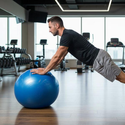 Fitness Gym Ball with Pump Anti-Burst Non-Slip Exercise Ball for Core Training Yoga Balance & Home Workout Equipment